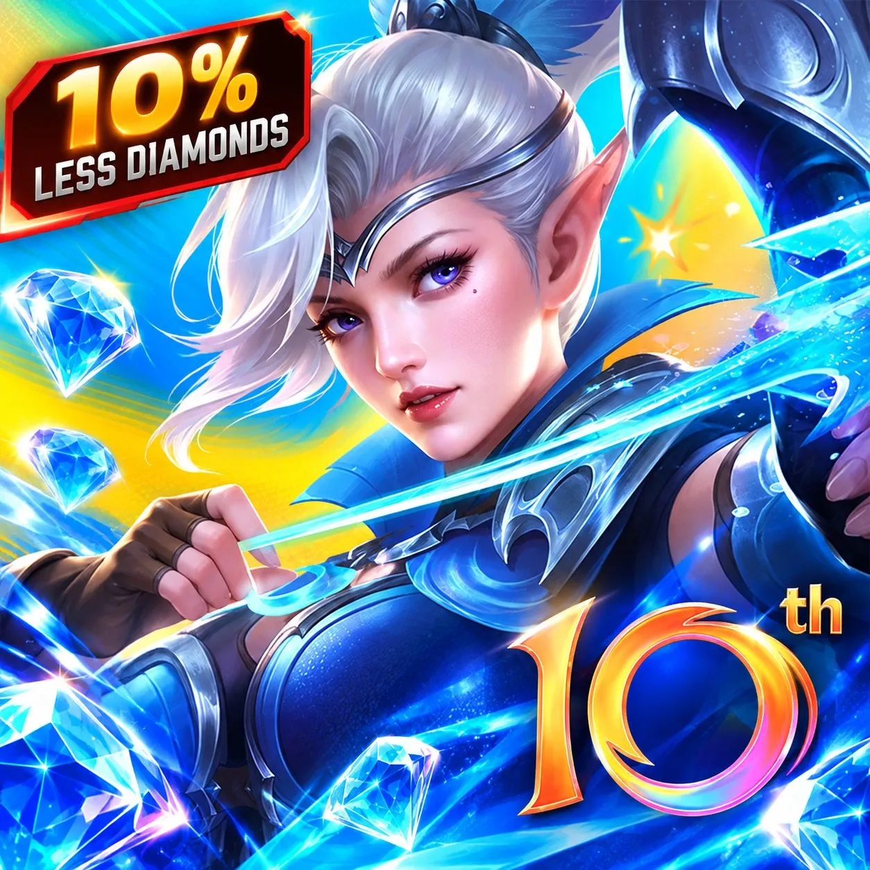 MLBB Saver Pack | (10% Less Diamonds)
